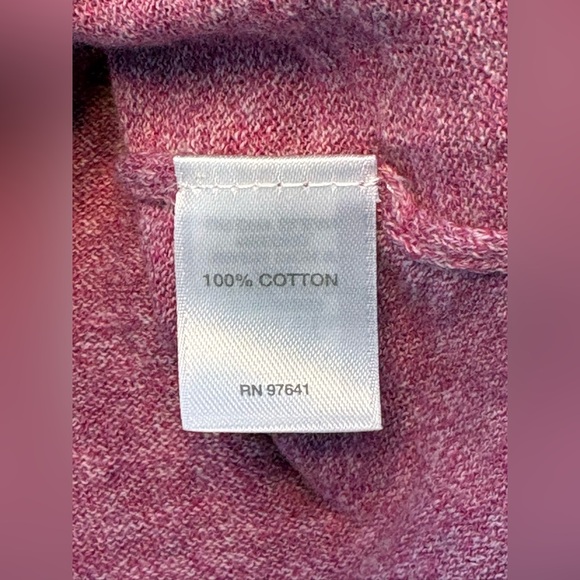 J JILL Marled Pink Long Sleeve Women's Sweater XL - Picture 4 of 5